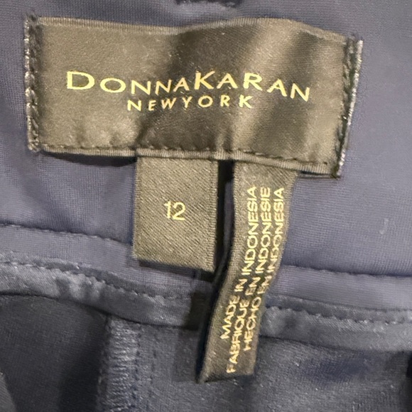 NWOT, Donna Karan Navy Trousers - Picture 16 of 16